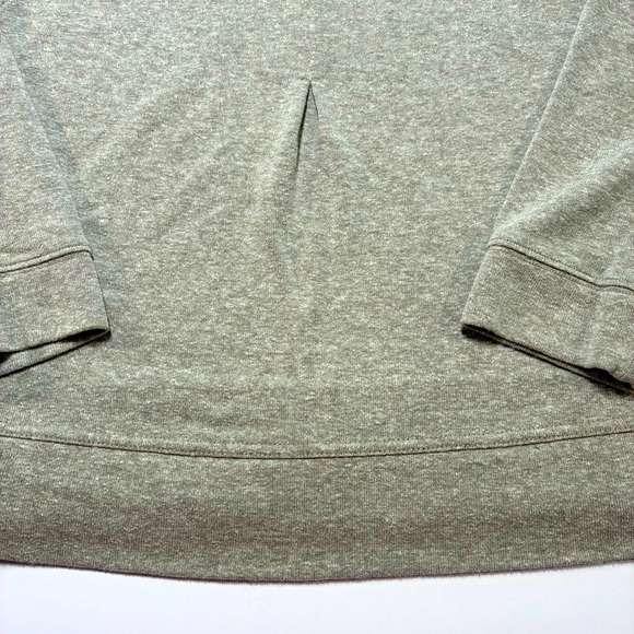 PrAna Women’s Hemp Blend Hoodie Sweatshirt XS Boxy Fit Tan Pullover Yoga - Picture 6 of 8